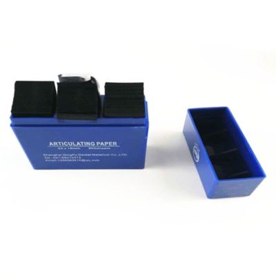 300 Sheets Dental Articulating Paper Dental Lab Products Teeth Care Blue Strips