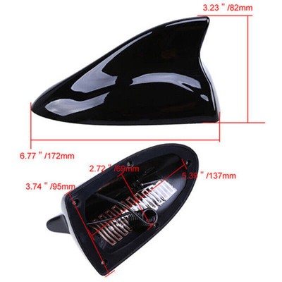 For VW Golf MK4 MK5 Passat B5 Jetta Shark Fin Car Roof Antenna Aerial Base FM AM