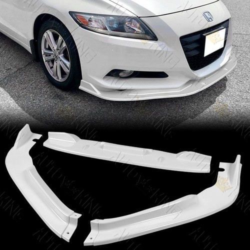 FIT 11-12 HONDA CR-Z JP-STYLE PAINTED WHITE FRONT BUMPER