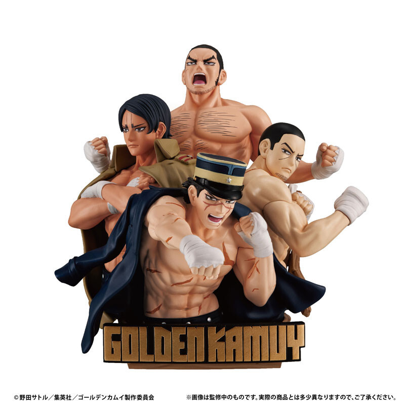 AnuenueTori Richard GoldenMonarchムームー PSL MegaHouse Puchirama DX Golden Kamuy Stenka!! Complete