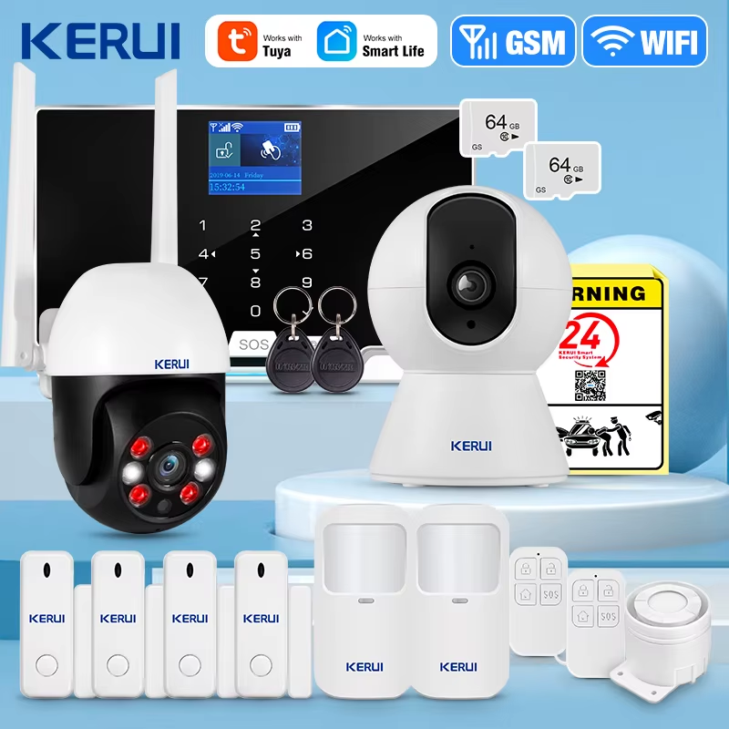 G20 Burglar Alarm for Home Alarm System Tuya Smart/ Smart Life Alarm Kit with Mo
