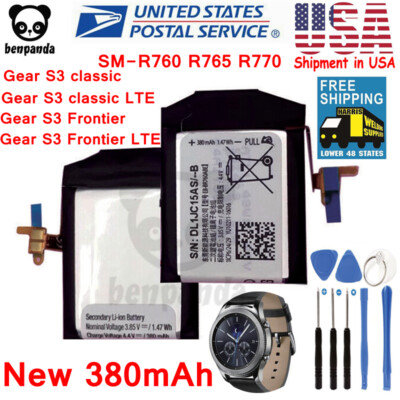 For Samsung Gear S3 Frontier / Classic SM-R760 R770 Genuine Battery EB-BR760ABE