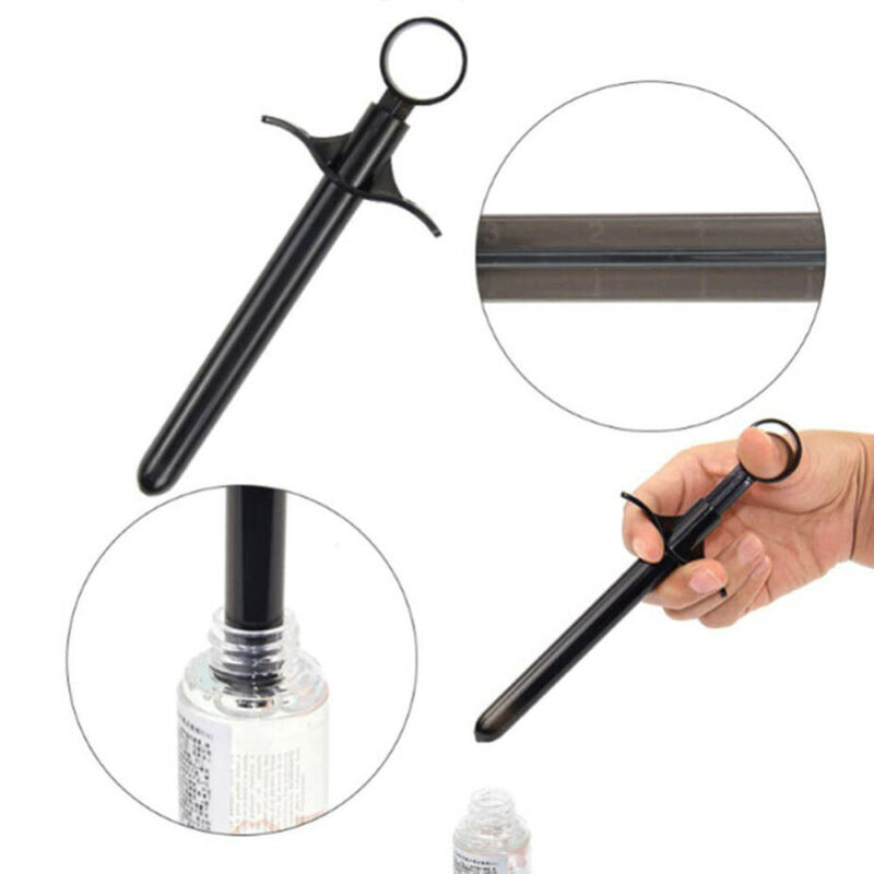 Anal Injector Tube Lubricant Lube Shooter Launcher Syringe Applicator Adult US