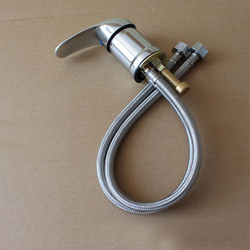 Hot Cold Faucet And Spray Hose For Beauty Salon Shampoo Bowl Sink