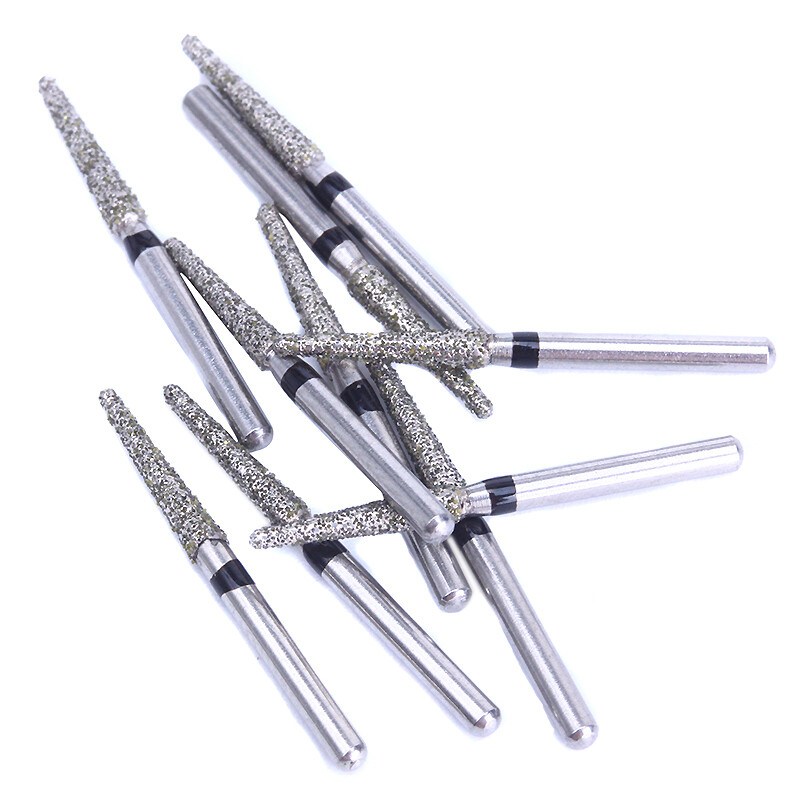 100pcs Dental Super Coarse Diamond FG Burs for High Speed Handpiece AZDENT 