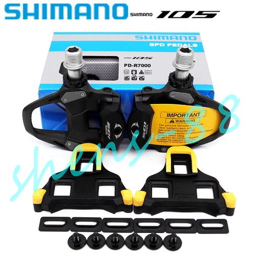 Shimano 105 PD-R7000 Clipless Pedals w/SH11 Cleats Road Bike