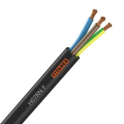 Titanex H07-RNF 2.5mm 3 Core Rubber Cable 100m