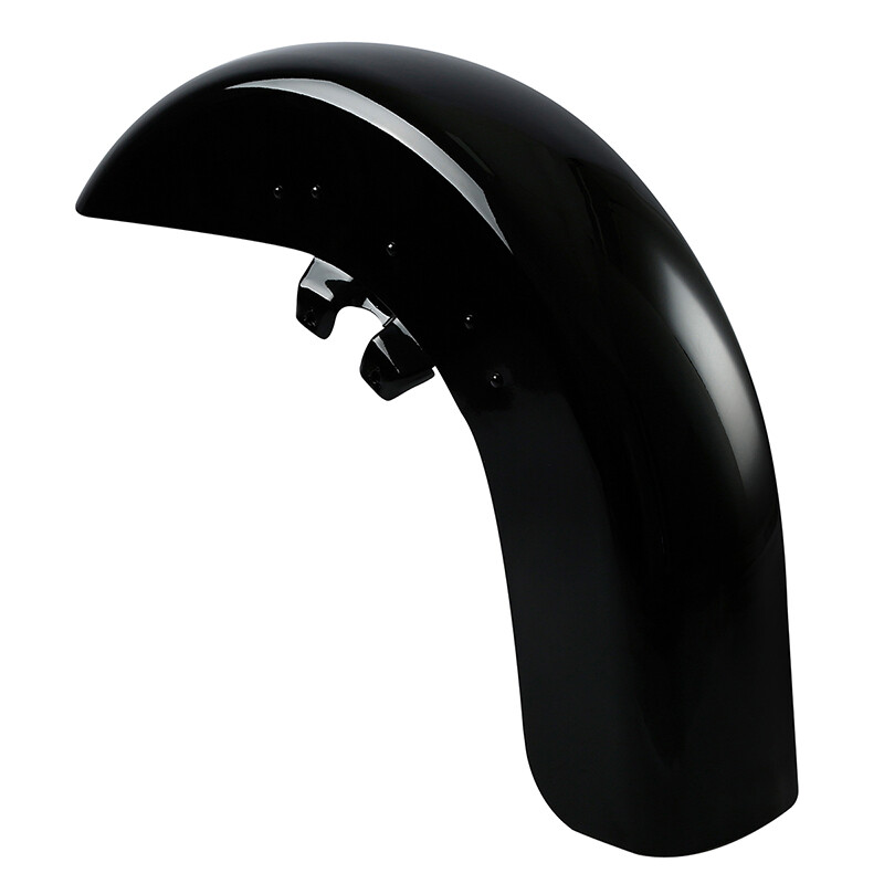 Vivid Black Front Fender Fit For Harley Touring Electra Glide Road King 1989-13