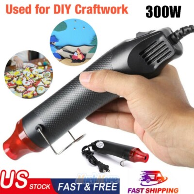 2000W Heat Gun Hot Air Heater Gun Digital LCD Display Dual Temperature 4 Nozzles