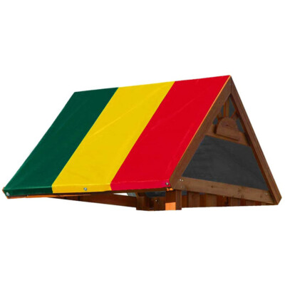 1X(52 inch x 90 inch Swing Set Replacement Tarp for Play Set Outdoor,Multi- Q0H4