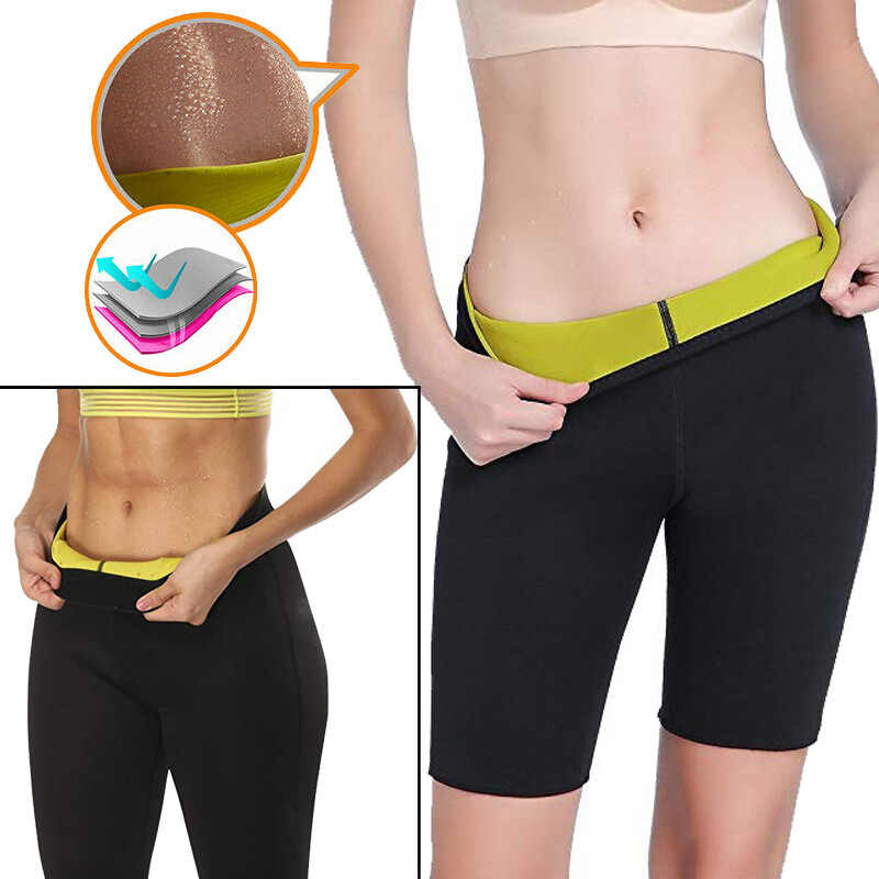 Hot Neopren Schwitzhose Thermoeffekt Slim Shaper Hose Sauna Gürtel Schlankhose