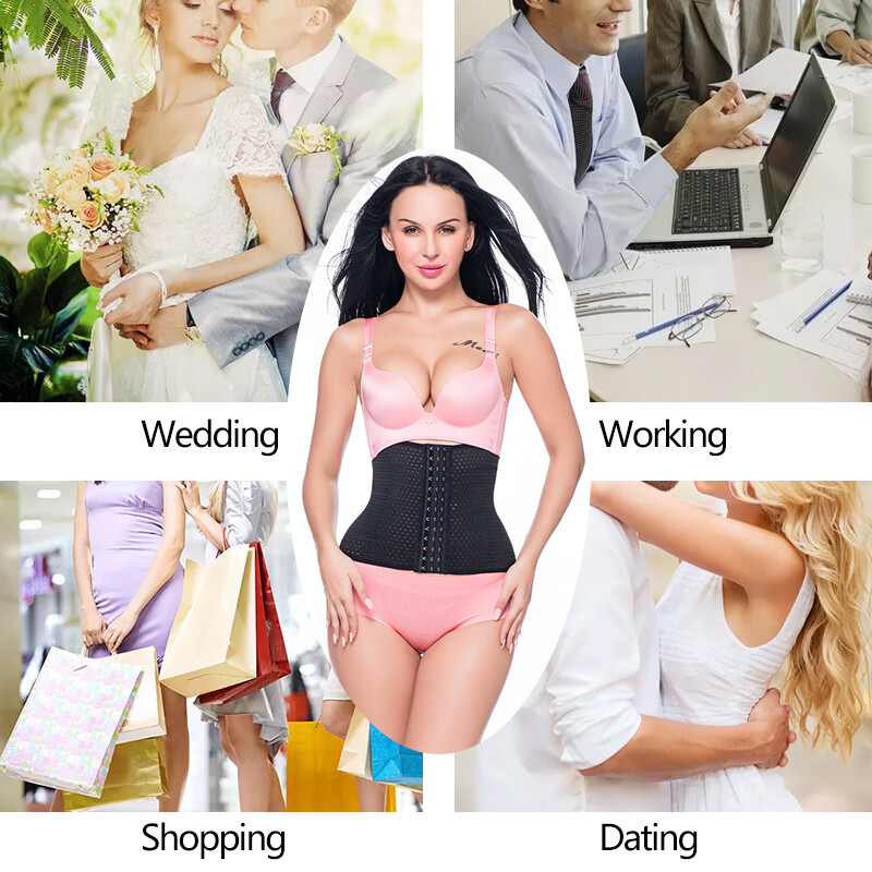 Corset Waist Trainer Training Shaper Body Shapewear Underbust Cincher Tummy Belt