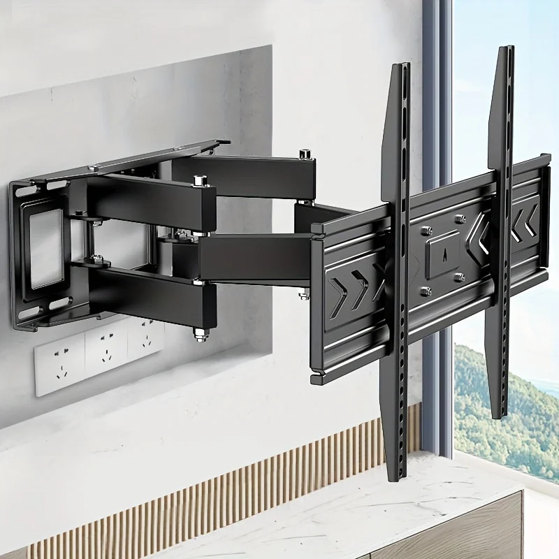 TV Wall Mount Bracket for 32-70 Inch LED, LCD, OLED Flat Curved TVs TV Mount wit