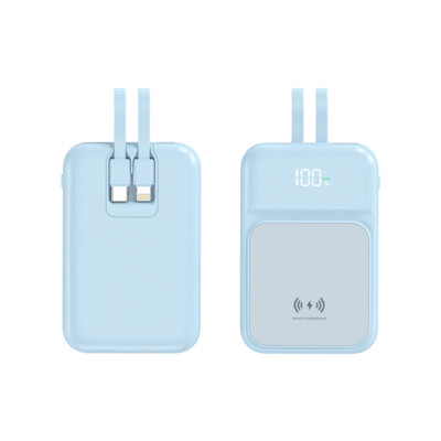 1000000mAh Mini Magnetic Power Bank Wireless Battery Pack For iPhone 15 14 13 12