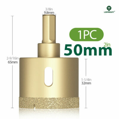 6mm-100mm Diamond Hole Saw Drill Bit Cutter for Tile Glass Ceramic Marble