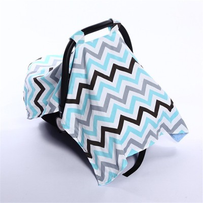 Baby Car Seat Cover Extra Large Nursing Shade Infant Girl Boy Canopy