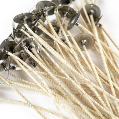 CD (STABILO) Pre-Tabbed Candle Wicks 6 inches (You Choose Size) FREE SHIPPING