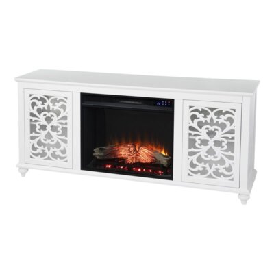 Maldina Touch Screen Electric Fireplace with Media Storage i