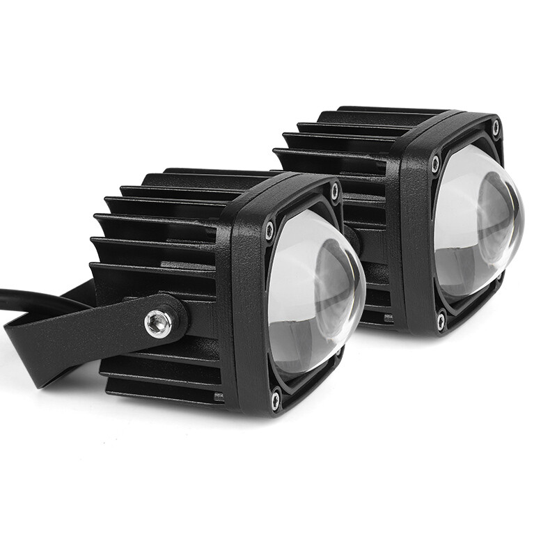 2x 2inch 8D LED Work Light Bar Pods Driving Fog/Spot Lamp Offroad Truck Boat SUV