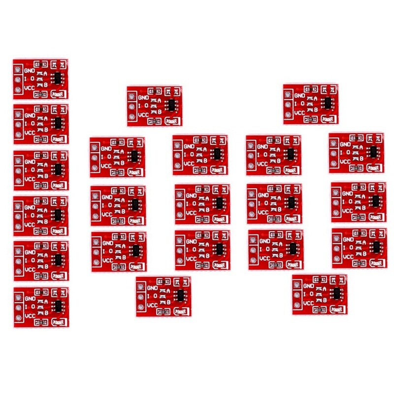 100Pcs TTP223  Key Switch Module Touching Button Capacitor Type