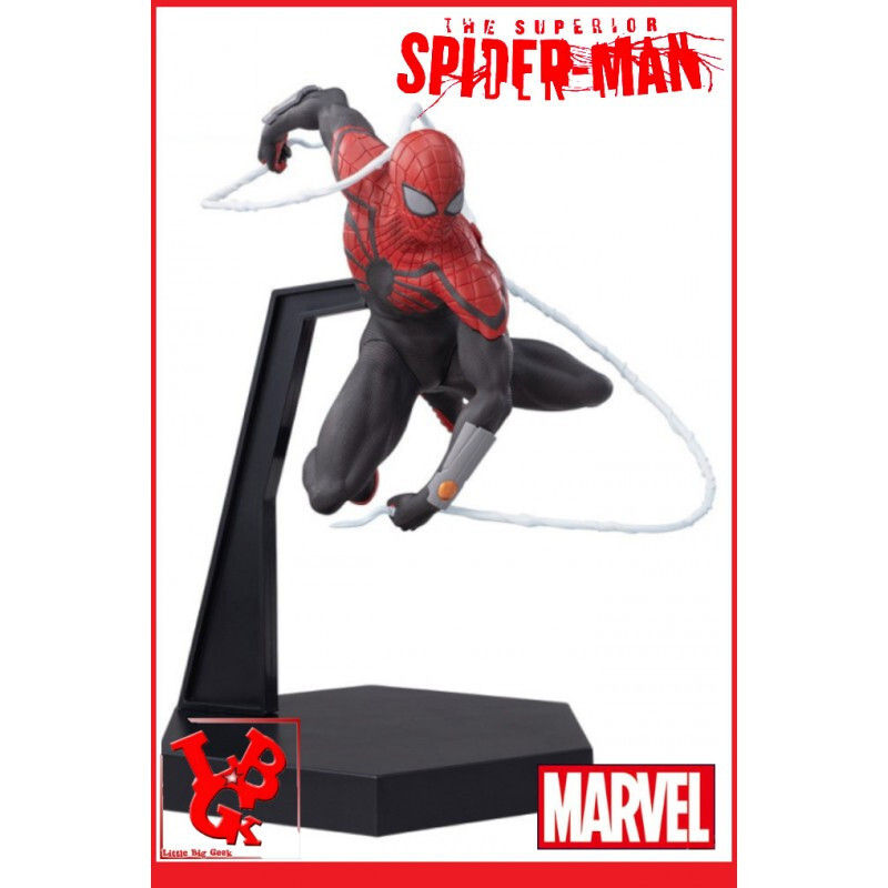 The Superior Spider-Man Statue Pvc Sega Marvel Comics Luminasta Figure # Neuf