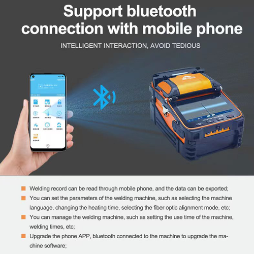  Signal Fire AI-9 Optical Fiber Fusion Splicer SM MM 6 Motor FTTH Toolbox style 