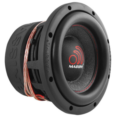 MASSIVE AUDIO HIPPO84V2 8'' 500W/1000W (RMS/MAX) HIPPO V2 4 OHM DVC SUBWOOFER SUB