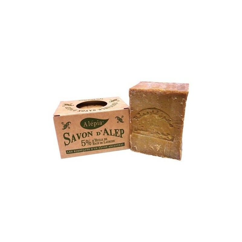 Alepia Savon D'Alep | Aleppo Soap 5% Laurel 190G - Original