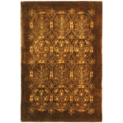 Safavieh Taj Mahal 5' X 8' Wool Pile Hand Tufted Rug In Olive