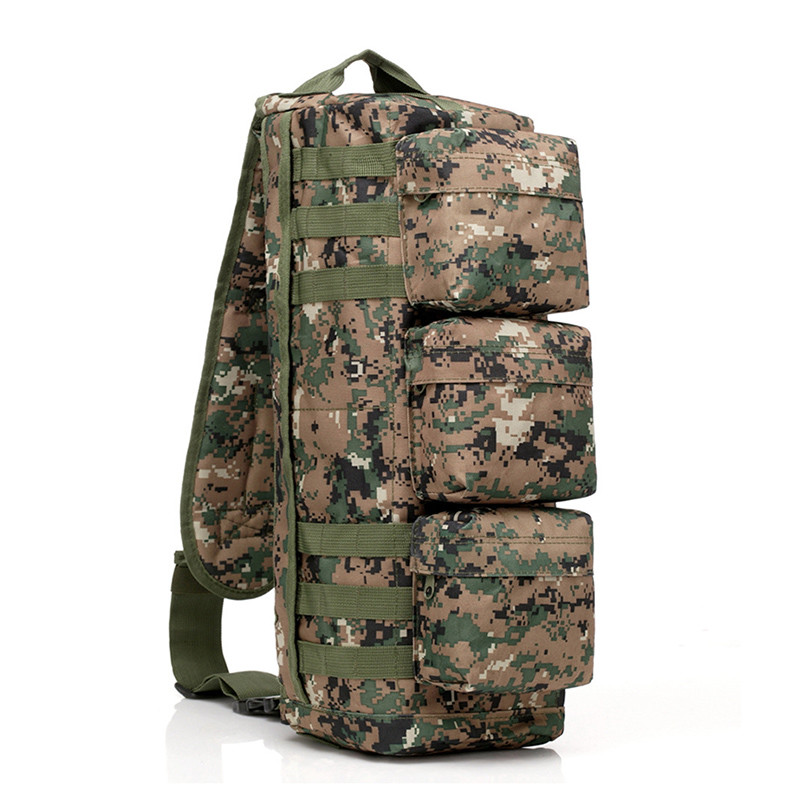 Metal Detector Camo Bag Storage Zipper Pocket Heavy Duty Detecting