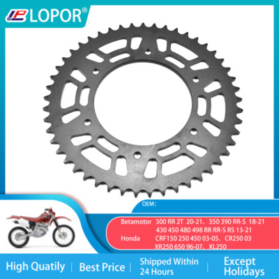 LOPOR 520-48T Motorcycle Rear Sprocket For Betamotor   RR-S RR 2T RR 13-21