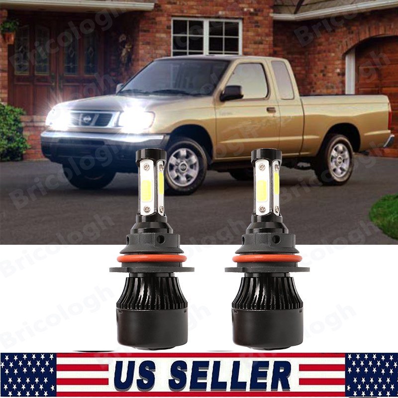 SHENKENUO 9004 HB1 LED Headlight Hi/Low Beam Kit For Nissan Frontier 1998-2000 – 6000K, 36W, Plug & Play