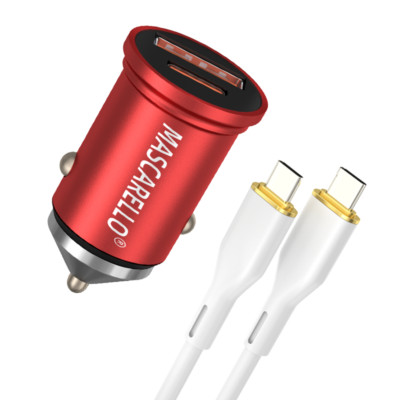USB PD Type-C Car Charger 60W Fast Charge Adapter For iPhone 12 13 14 15 Pro MAX