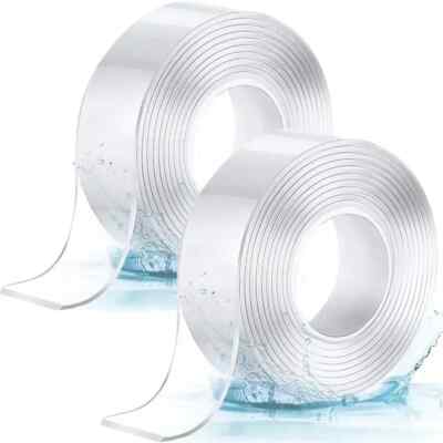 Transparent Double - Side Tape Adhesive Super Strong Grip Nano Removable Double
