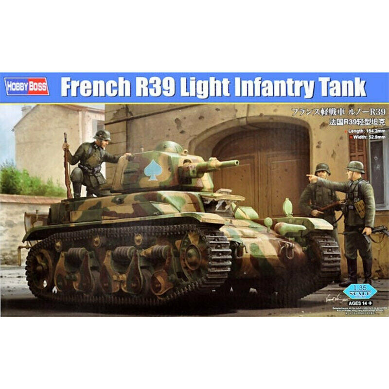 Hobby Boss French R39 Light Infantry Tank 83893-1/35