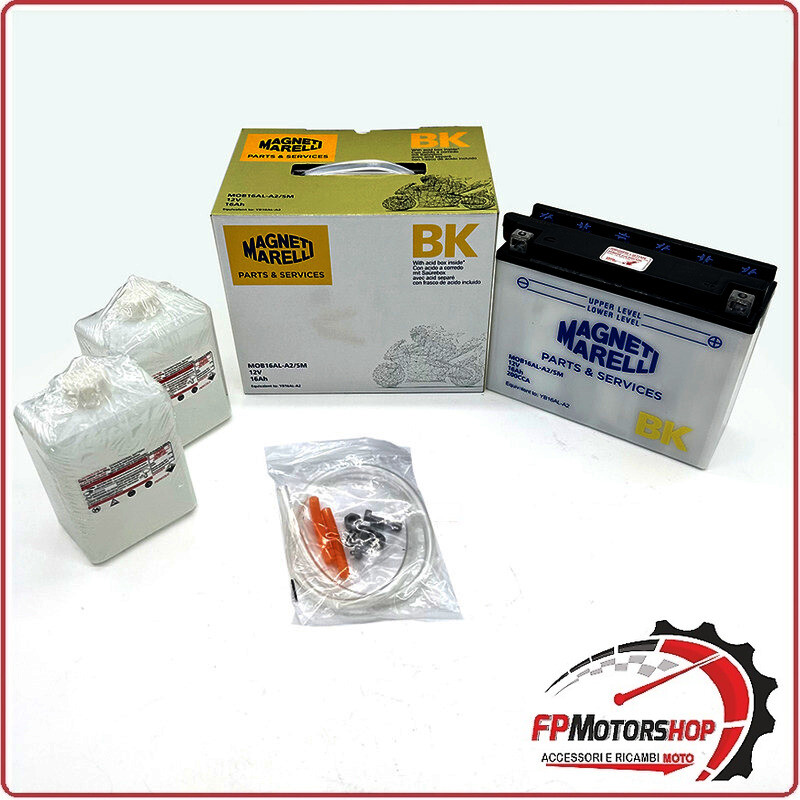 BATTERIA PER MOTO MARELLI MOB16AL-A2-SM YB16AL-A2 12V 16Ah DUCATI 996 ST4