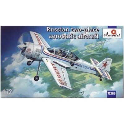 Sukhoi Su-29 Russian Two-place Aerobatic Aircraft model kit 1/72 Amodel 72269