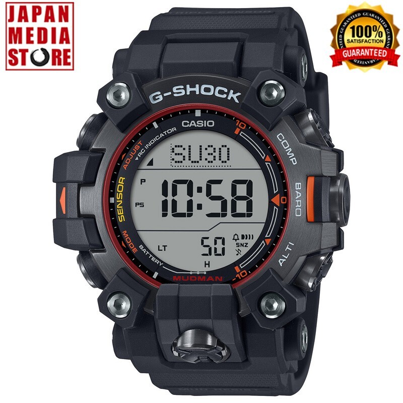 Pre-owned Casio G-shock Mudman Gw-9500mec-1jf Emergency Color Digital Men Watch Limited
