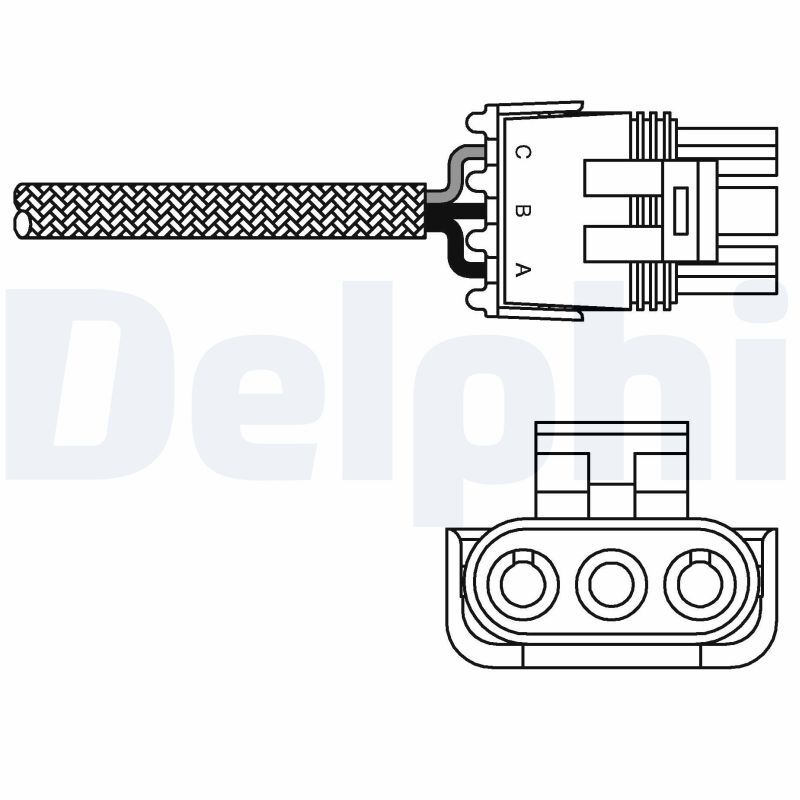 Es10990-12b1 Delphi Sonde Lambda Pour Alpine;Chevrolet;Opel;Renault;Toyota;Vauxh