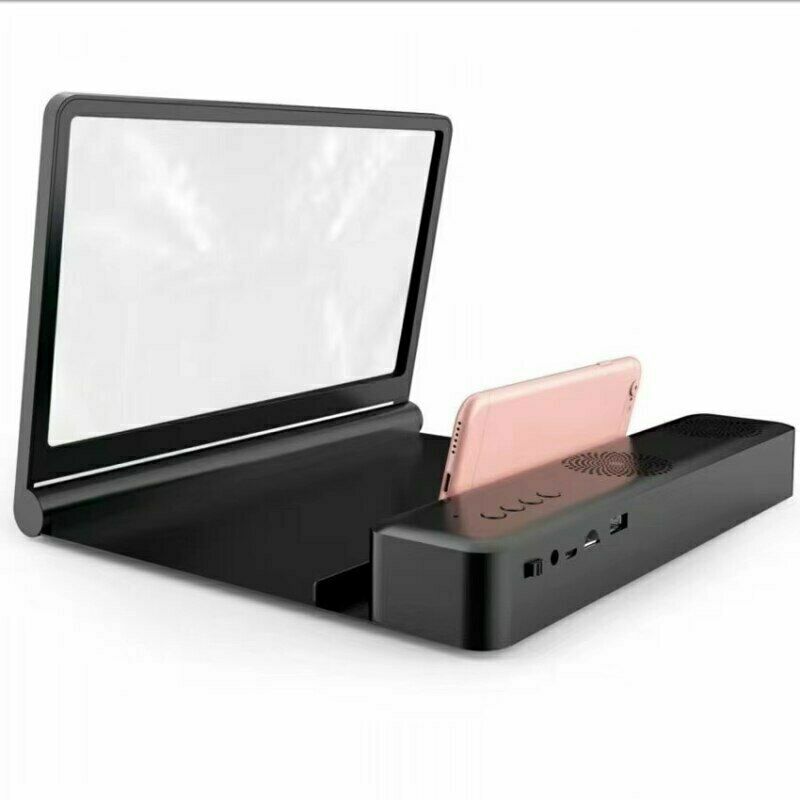 Schermo Di Ingrandimento Cellulare Smartphone Bluetooth Altoparlanti Lente cir 1