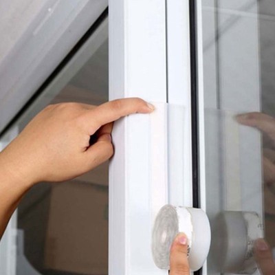 Weather Stripping Sliding Door Seal Strip Frameless Silicone