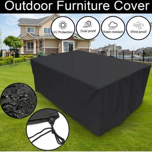 Outdoor Rattan Patio Extra Patio Cover Furniture Protect Table