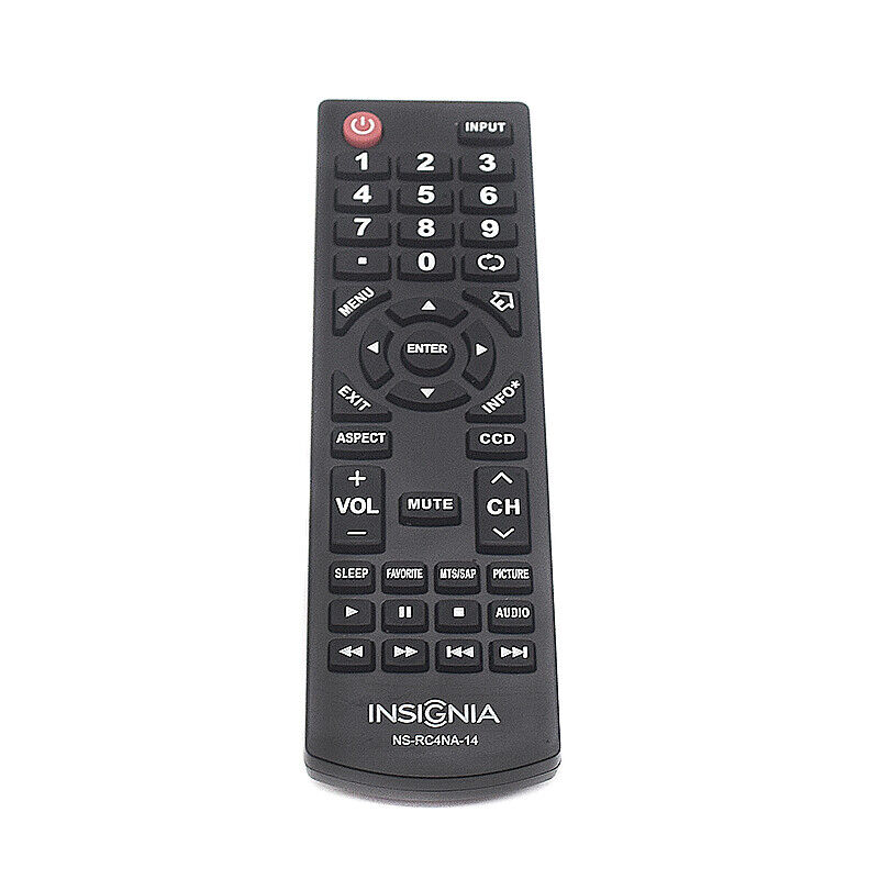 Remote Control For Insignia Lcd Tv Ns-39d310na15 Ns-39d400na14 Ns-39d400na14-a