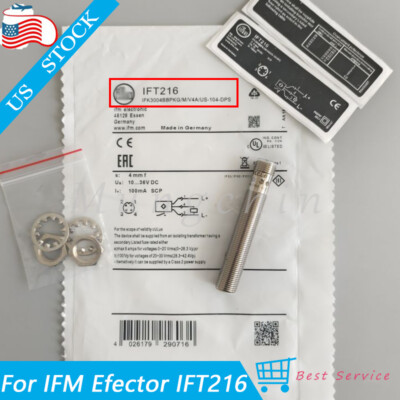 New For IFM Efector IFT216 IFK3004BBPK/M/V4A/US-104-DPS Proximity Switch