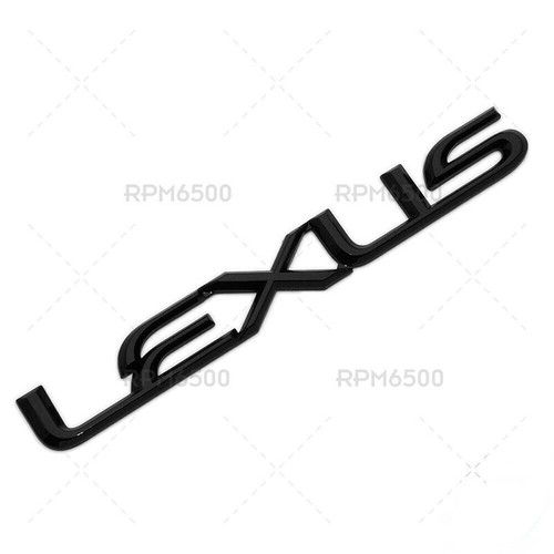 Lexus Trunk Lid Letter Logo Badge 3D Emblem F-Sport Car