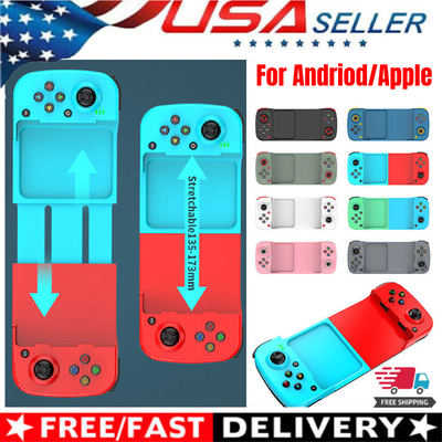 Telescopic Mobile Phone Gamepad Bluetooth Wireless Controller for Mobile Games