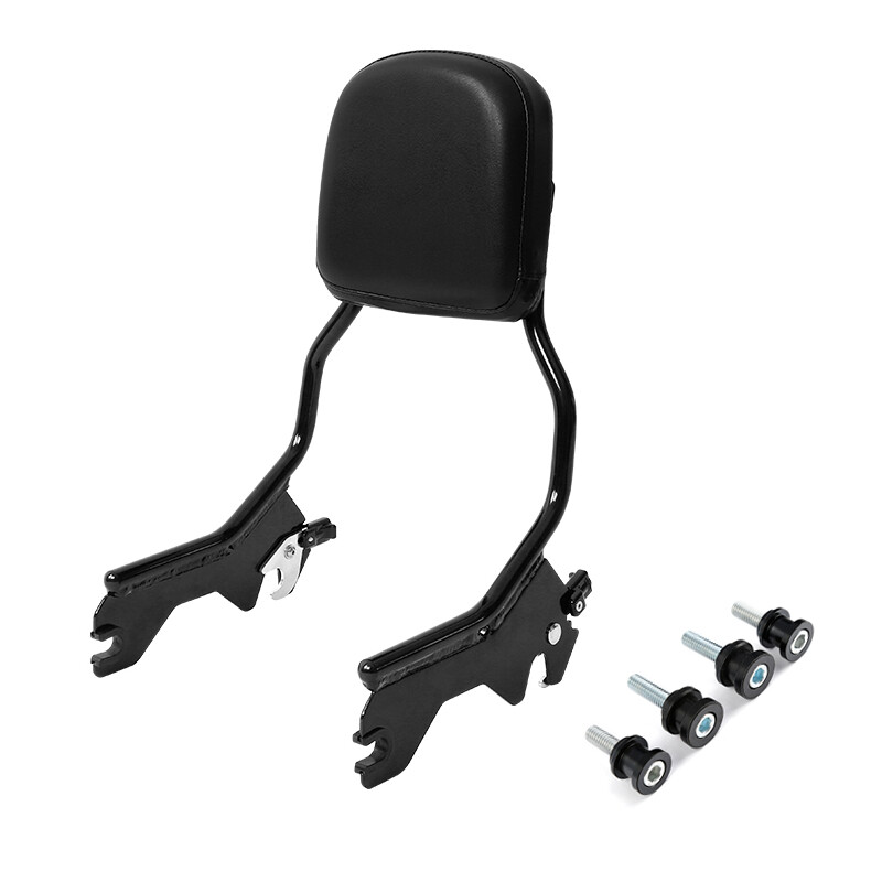 Sissy Bar Backrest Luggage Rack Docking Kit Fit For Harley Softail 2018-2023