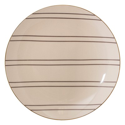 Bloomingville Teller AVA 25cm gestreift