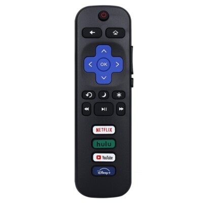 1/2/3pc Remote Compatible for Roku TV Remote Universal for Sanyo/Hisense Roku TV