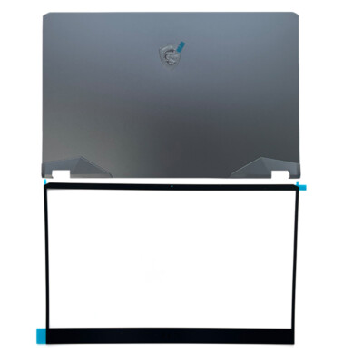 New Back Cover + Bezel + Hinges For MSI GP76 GE76 Raider 10SGS SFS MS-17K1 USA